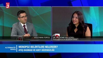 Süleyman Topcu’nun sunumuyla ekranlara gelen Alternatif Bakış programının bugünkü konuğu,