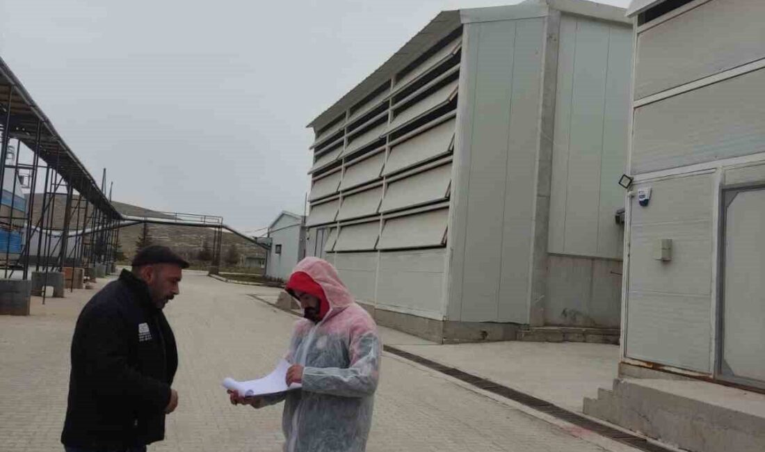Afyonkarahisar’ın Bolvadin ilçesindeki kanatlı hayvan ve yumurta üretim işletmelerine yönelik