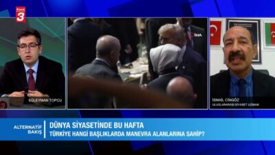 Süleyman Topcu’nun sunumuyla ekrana gelen Alternatif Bakış programının bugünkü konuğu,