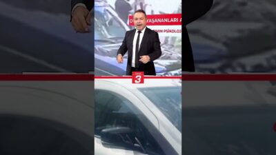 Kocaeli’nin Gebze ilçesinde, aşırı hız nedeniyle kendisini uyaran babaya çocuklarının
