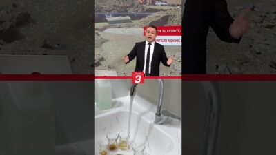 Ankara’da Kesikköprü Barajı’ndan gelen ana boru hattındaki arıza, kenti su