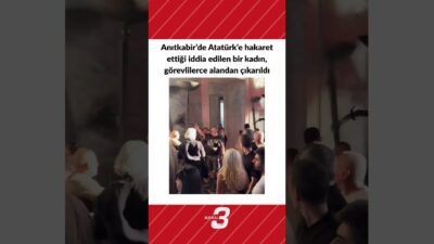 Dün Anıtkabir’de, Atatürk hakkında kötü sözler söylediği iddia edilen bir
