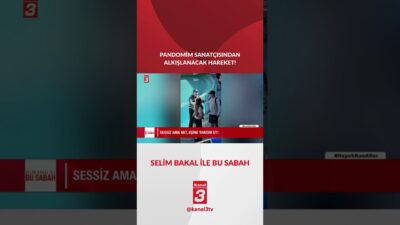 Pandomim sanatçısından alkışlanacak hareket! 📶https://kanal3.com.tr/ Sosyal Medya Hesaplarımızı Takip Ederek