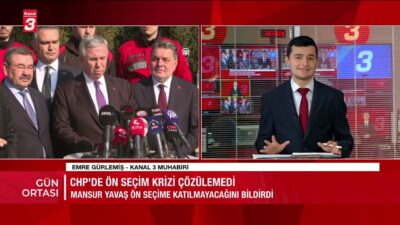 KANAL 3 YOUTUBE KANALINA ABONE OL https://www.youtube.com/kanal3tvyayin… Mobil Uygulamalar ➤