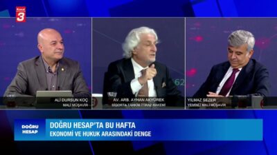 Yılmaz Sezer ve Ali Dursun Koç’un sunumuyla “Doğru Hesap” programında