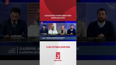 KANAL 3 EKRANLARINDA YAYINLANAN 2.LİG FUTBOL DOSYASI PROGRAMINDA, MERT DOKUZOĞLU