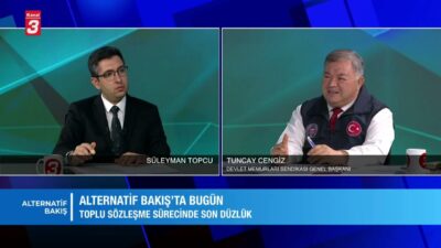 Süleyman Topcu sunumuyla Alternatif Bakış programının bugünkü konuğu Devlet Memurları