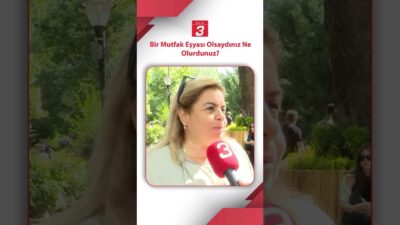 Sokağın Sesi: Bir Mutfak Eşyası Olsaydınız Ne Olurdunuz? Bugün de