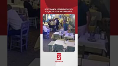 Yemek yiyen 2 arkadaş, hesabı ödemek yerine çeşitli bahaneler uydurup