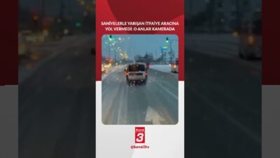 Çorum’un Sungurlu ilçesinde trafik kazasına giden itfaiye aracına bir sürücü