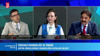 Alternatif Bakış’ın bu bölümünde Eğitimci-Yazar Lokman Karataş ve Kurs Müdürü