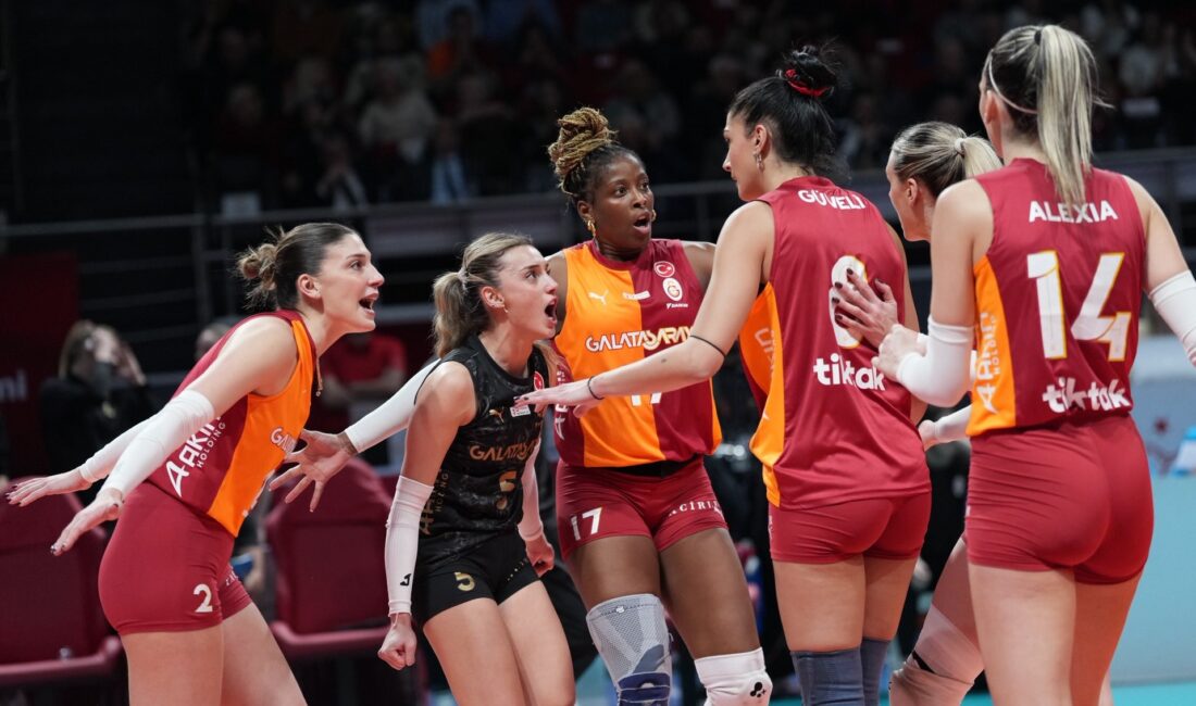 Galatasaray Daikin, 2026 CEV Kupası çeyrek final ikinci maçında sahasında