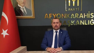 İYİ Parti Afyonkarahisar Merkez İlçe Başkanı İzzet Köken, iktidar partisinin