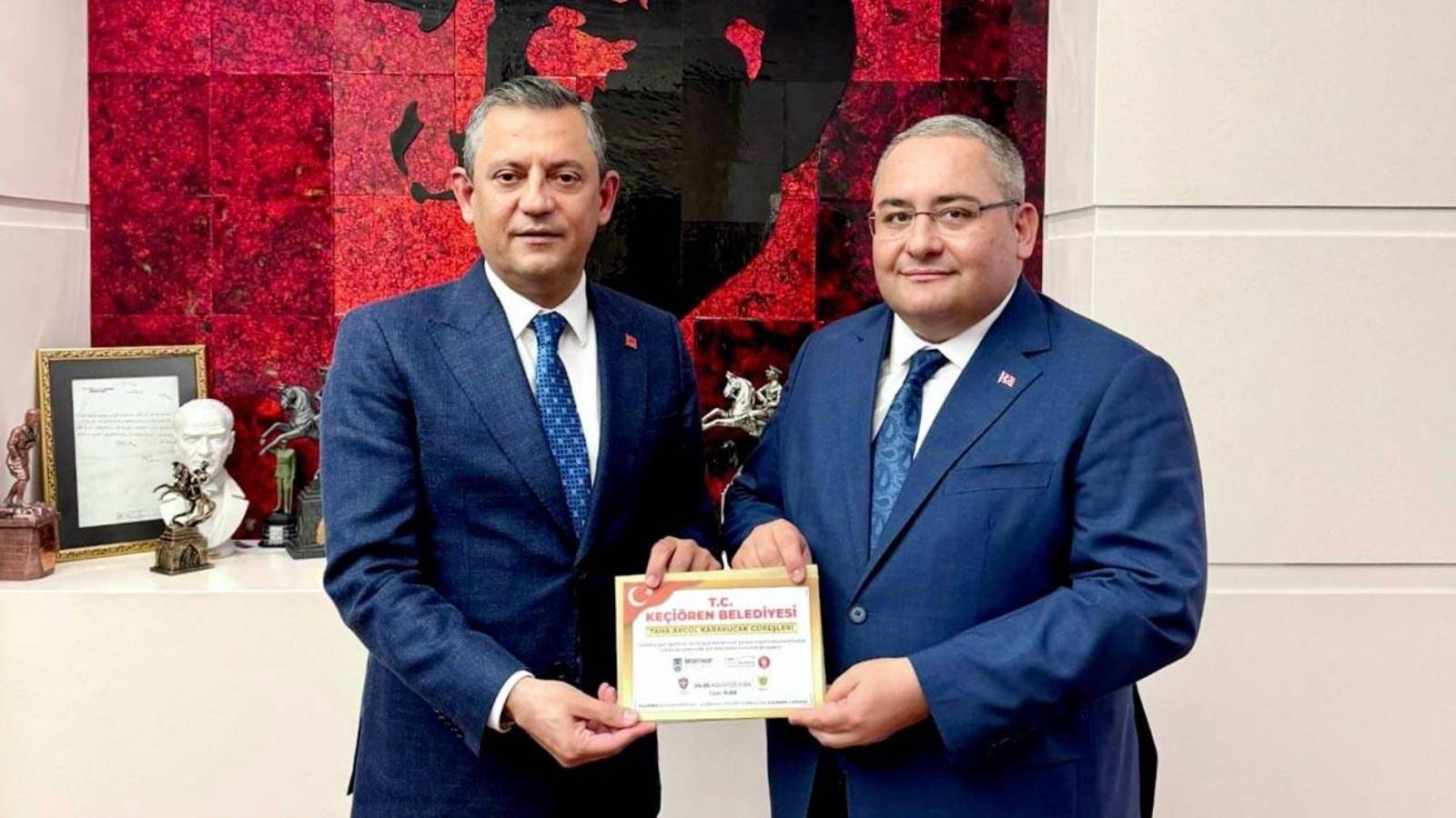 CHP'den istifa eden Keçiören Belediye Başkanı Mesut Özarslan, katıldığı bir