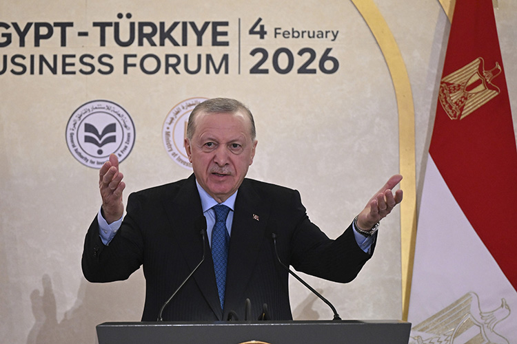 Cumhurbaşkanı Erdoğan, "(Mısır ile) işbirliğinin bölgemizin istikrarına yaptığı katkıya hep