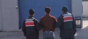 21 yıl kesinleşmiş hapis cezası bulunan bir şahıs, jandarma tarafından