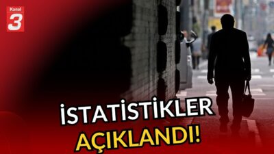 Türkiye iş gücü istatistikleri açıklandı! | İşsizlik sayısı belli oldu!