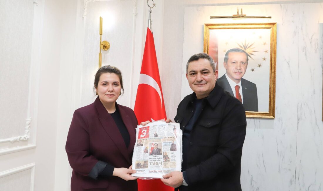 Çobanlar Belediye Başkanı Ali Altuntaş, bölgenin önemli basın kuruluşlarından Gazete