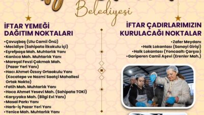 Afyonkarahisar Belediyesi, mübarek ramazan ayı boyunca kentin dört bir yanına
