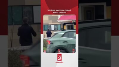 Taksi bulamayınca durağı dağıttı! 📶https://kanal3.com.tr/ Sosyal Medya Hesaplarımızı Takip Ederek