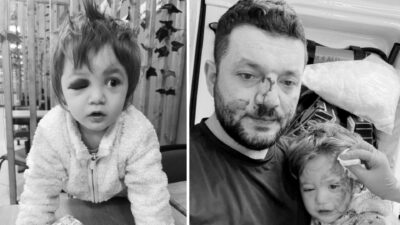 Yalova’da kucağındaki 14 aylık bebeğiyle birlikte acımasızca darp edilen Muhammet