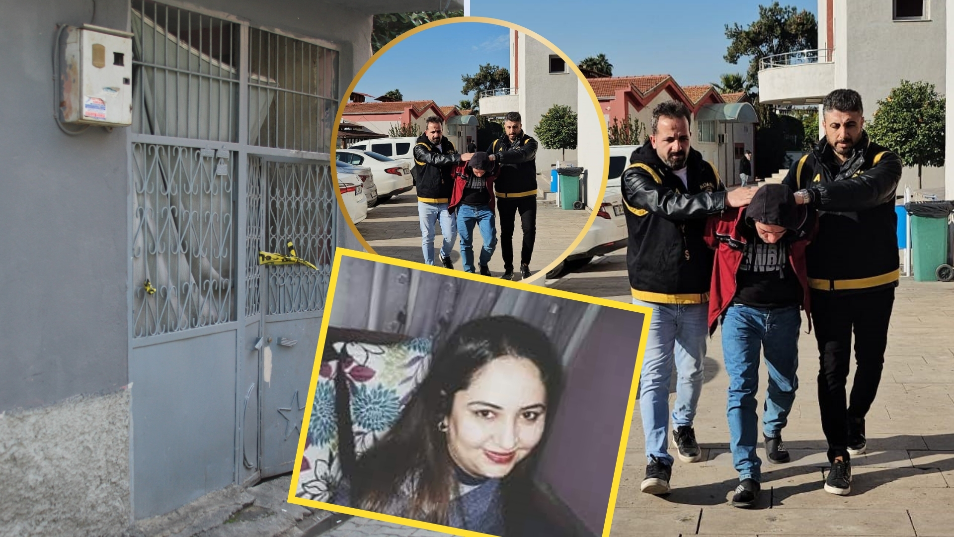 Adana'nın Seyhan ilçesinde dün gerçekleşen kan dondurucu olayda, eşini göğsünden