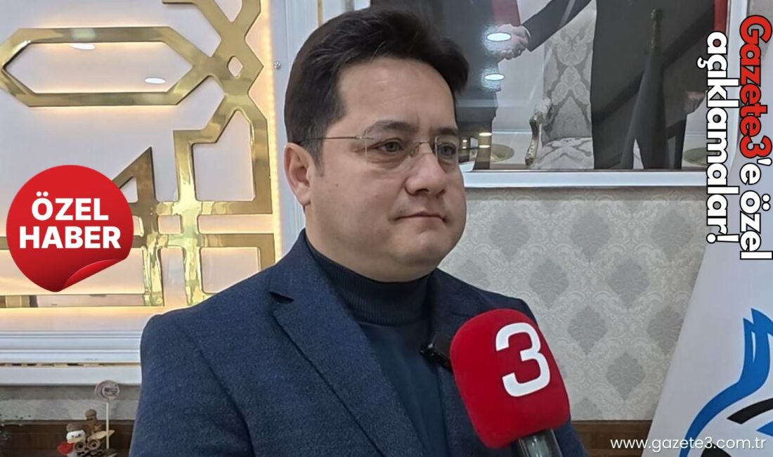 Başkan Derviş Aynacı’dan Gazete 3’e Özel Açıklamalar Derviş Aynacı, Gazete