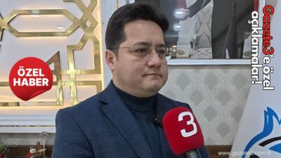 Başkan Derviş Aynacı’dan Gazete 3’e Özel Açıklamalar Derviş Aynacı, Gazete