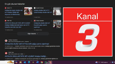 Ulusal yolda ilerleyen yatırımlarına durmaksızın devam eden, Kanal 3 TV,