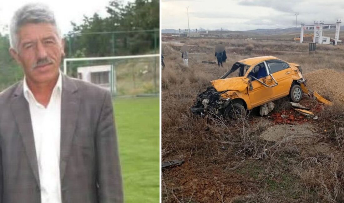 Afyonkarahisar’da kontrolden çıkarak şarampole devrilen ticari taksinin sürücüsü yaşamını yitirdi.