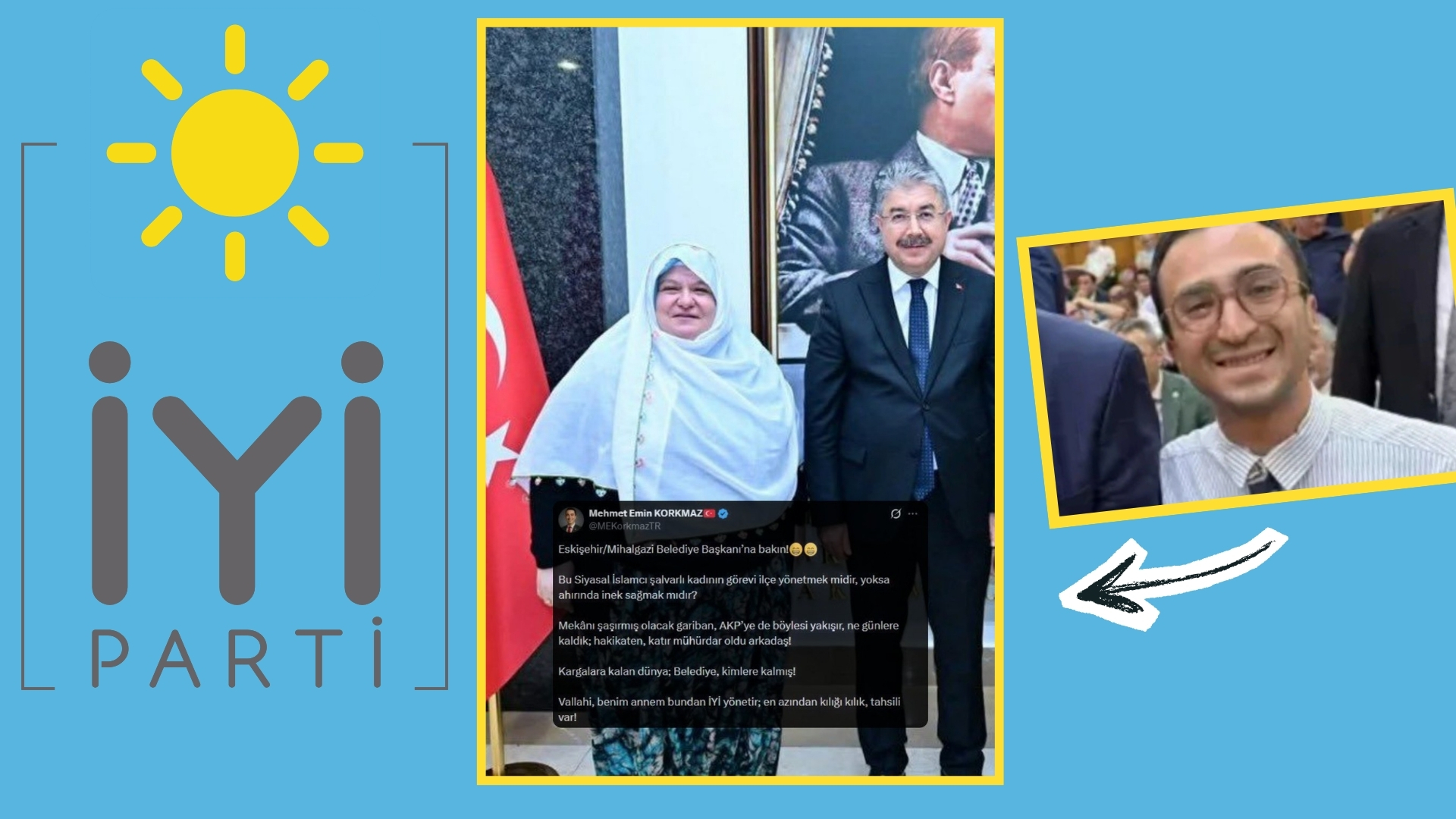 Eskişehir’in Mihalgazi ilçesi Belediye Başkanı Zeynep Akgün’ün geleneksel kıyafeti üzerinden