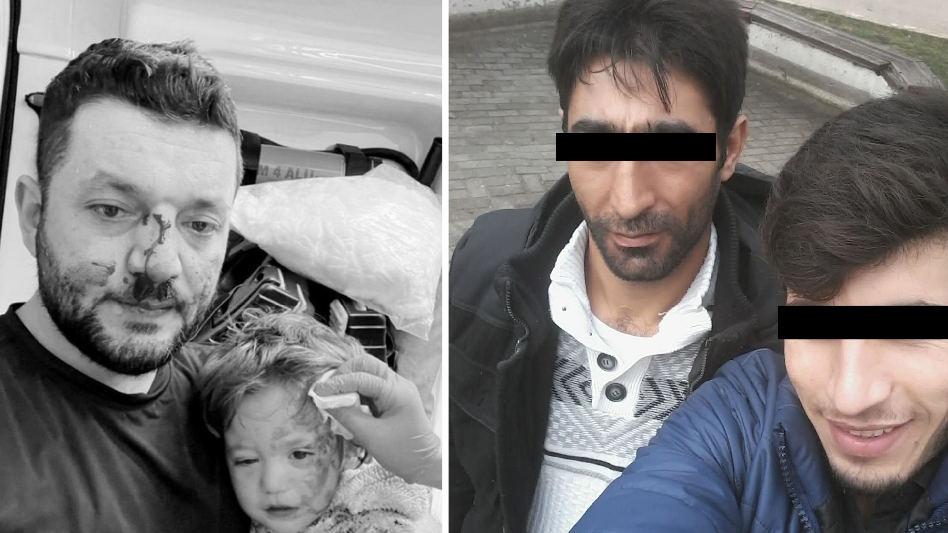 Yalova’da ekmek sırası bekleyen bir baba ve küçük kızı, hiçbir