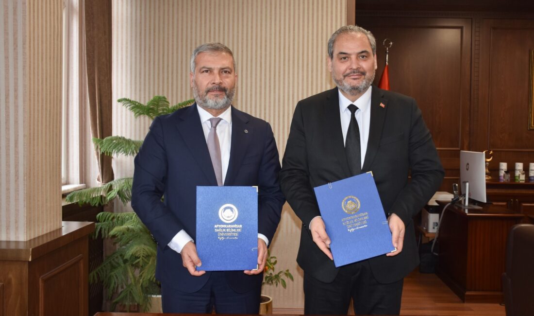 Eskişehir Anadolu Üniversitesi ile Afyonkarahisar Sağlık Bilimleri Üniversitesi (AFSÜ) arasında,