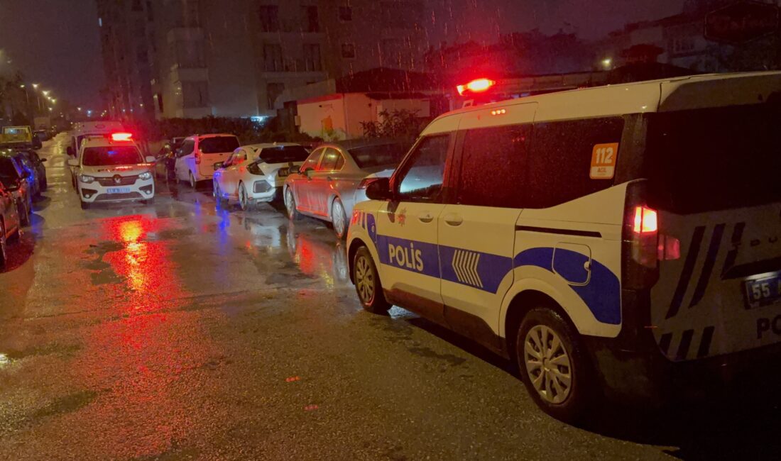 Samsun'un Atakum ilçesinde gece geç saatlerde yüksek sesle telefonla konuşma