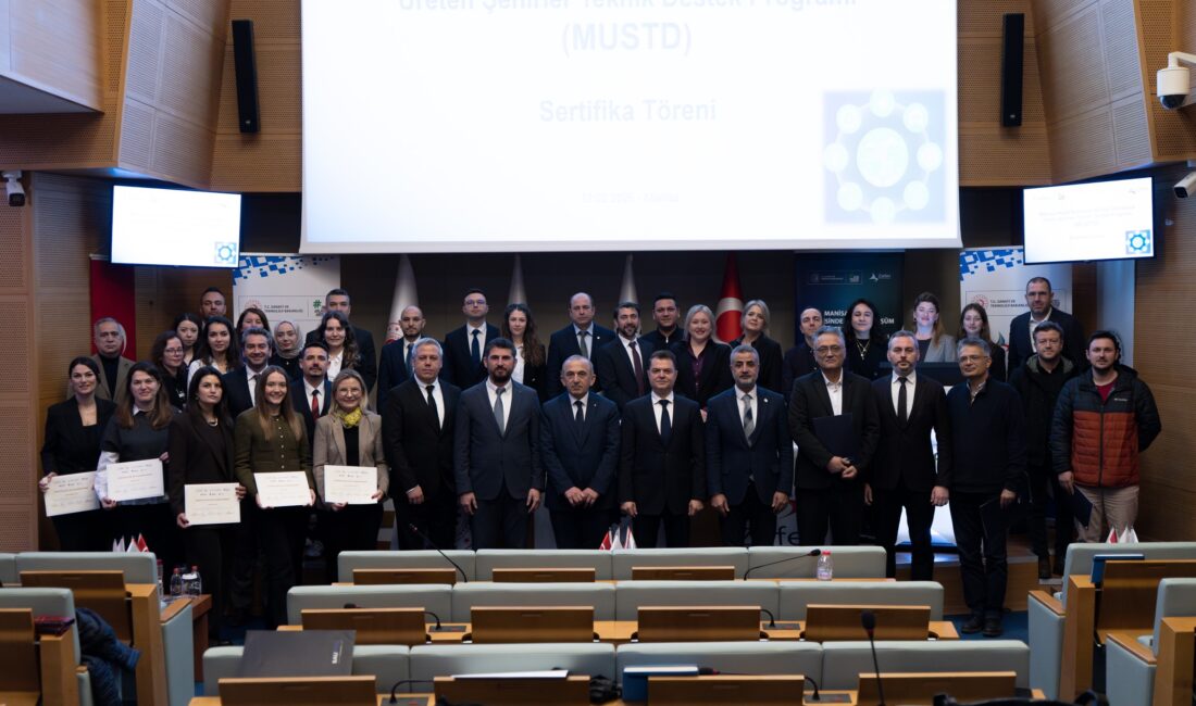 Manisa imalat sanayisinde yeşil dönüşüm üreten şehirler teknik destek programı