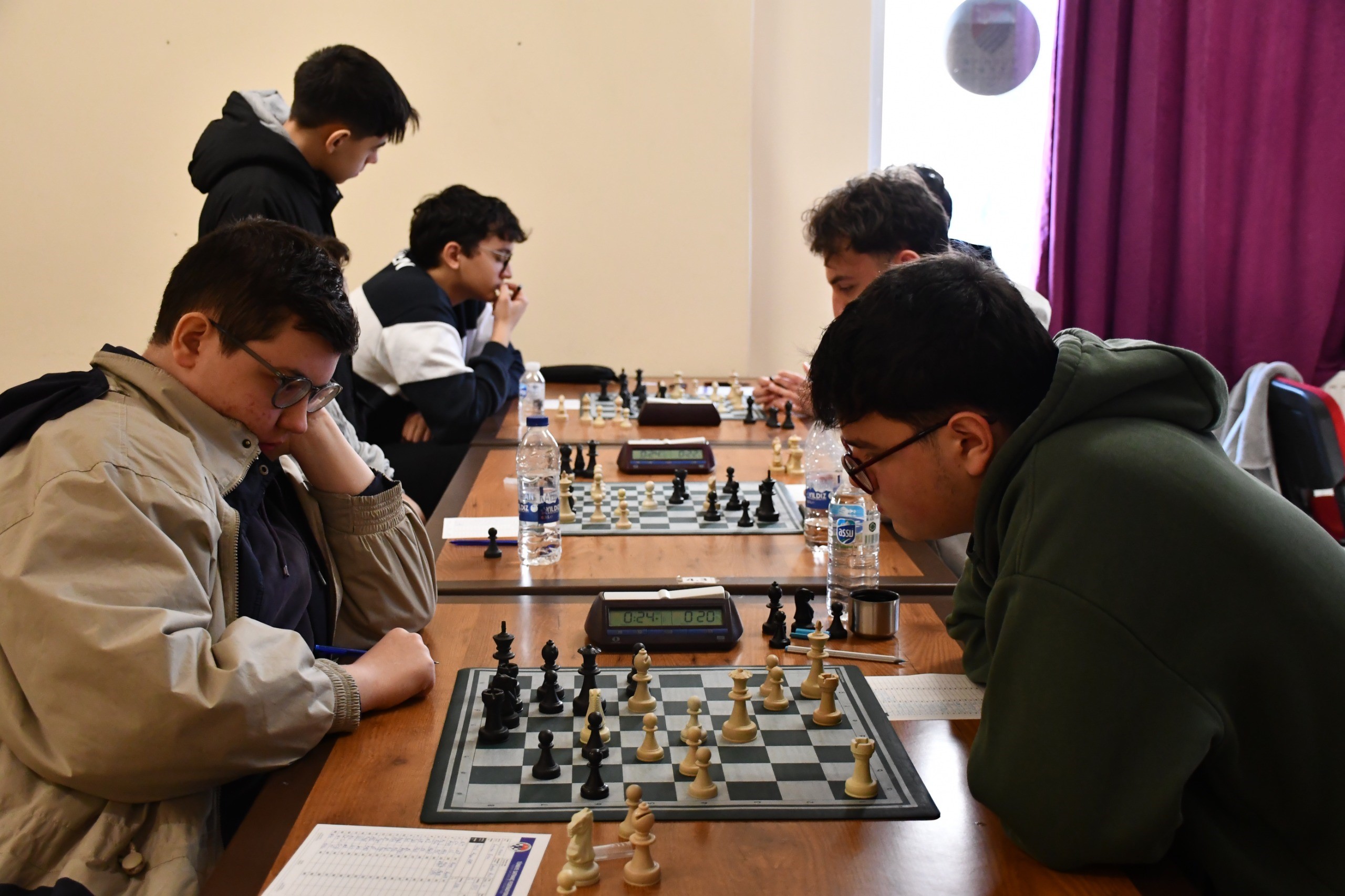 Afyonkarahisar’da okul sporları kapsamında düzenlenen Gençler Satranç Müsabakaları, Çiğiltepe Spor