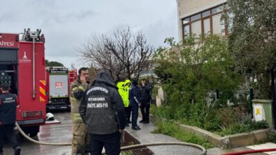 İzmir’in Atatürk Mahallesi’nde pazar sabahı bir evde çıkan yangın, bölge
