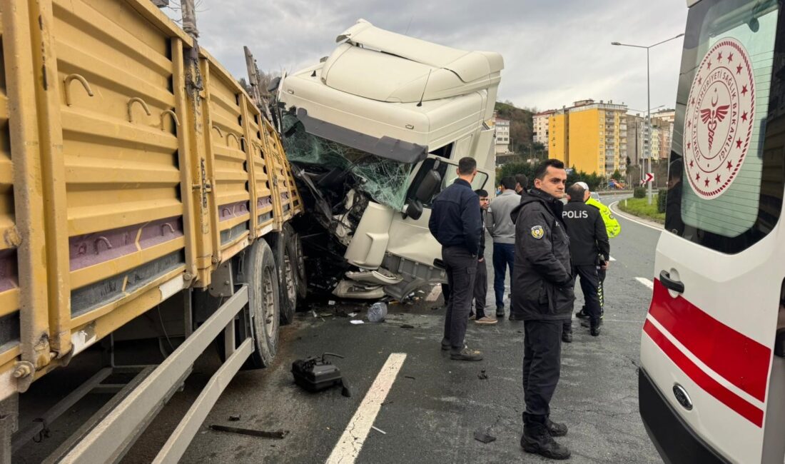 Rize’nin Pazar ilçesinde Karadeniz Sahil Yolu üzerinde meydana gelen feci