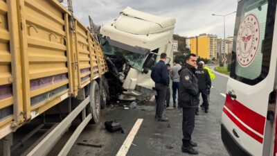 Rize’nin Pazar ilçesinde Karadeniz Sahil Yolu üzerinde meydana gelen feci