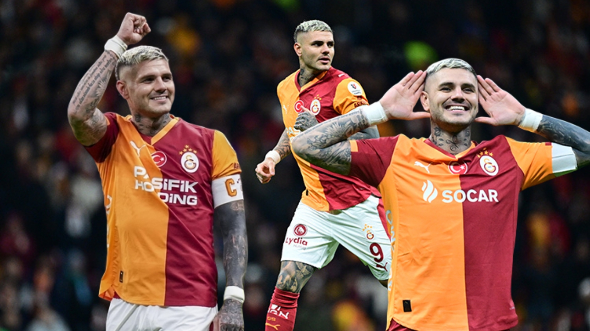 Galatasaray'ın Arjantinli yıldızı Mauro Icardi, sarı-kırmızılı kulübün tarihindeki en golcü