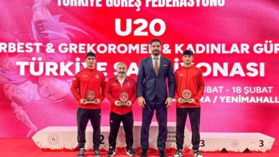 12–15 Şubat tarihleri arasında Ankara’da düzenlenen U-20 Serbest Güreş Türkiye