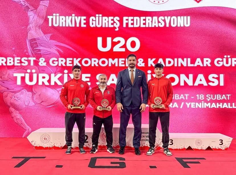12–15 Şubat tarihleri arasında Ankara’da düzenlenen U-20 Serbest Güreş Türkiye