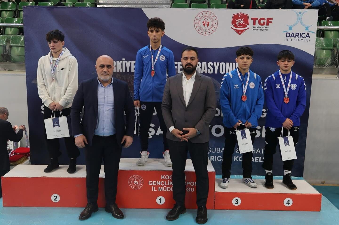 02-05 Şubat tarihleri arasında Kocaeli’nin Darıca ilçesinde düzenlenen U-17 Serbest