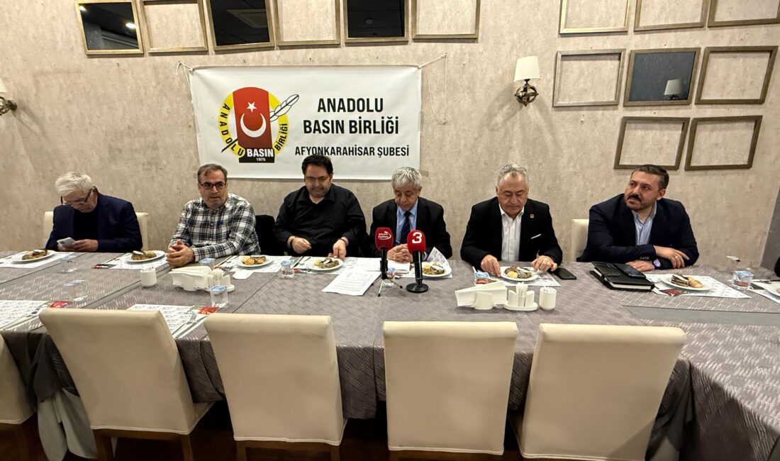 “Söz konusu Afyonkarahisar ise gerisi teferruattır” sloganıyla Anadolu Basın Birliği