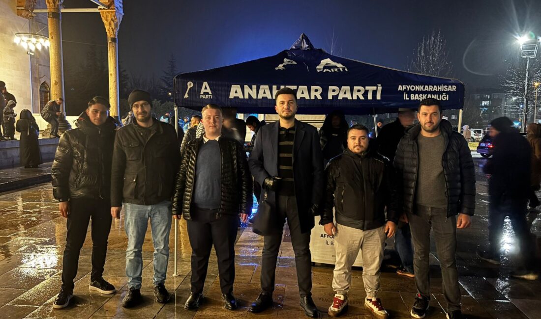 Anahtar Parti Afyonkarahisar İl Gençlik Kolları, mübarek Berat Kandili dolayısıyla