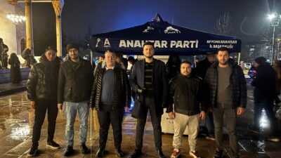 Anahtar Parti Afyonkarahisar İl Gençlik Kolları, mübarek Berat Kandili dolayısıyla