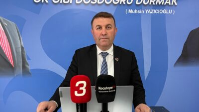 Büyük Birlik Partisi Afyonkarahisar il Başkanı Süleyman Çağlar Meclis'teki Terörsüz