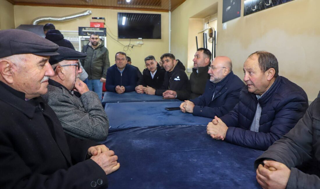 AK Parti Afyonkarahisar İl Başkanı Turgay Şahin, belde ziyaretleri kapsamında