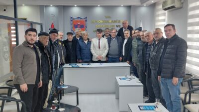 Afyonkarahisar Şoförler ve Otomobilciler Esnaf Odası Başkanı İbrahim Karataş ve