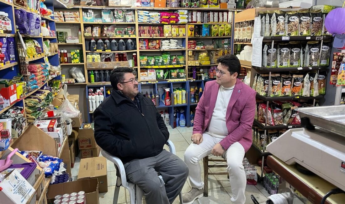 Bolvadin Belediye Başkanı Derviş Aynacı, Ramazan ayı kapsamında ilçe merkezinde